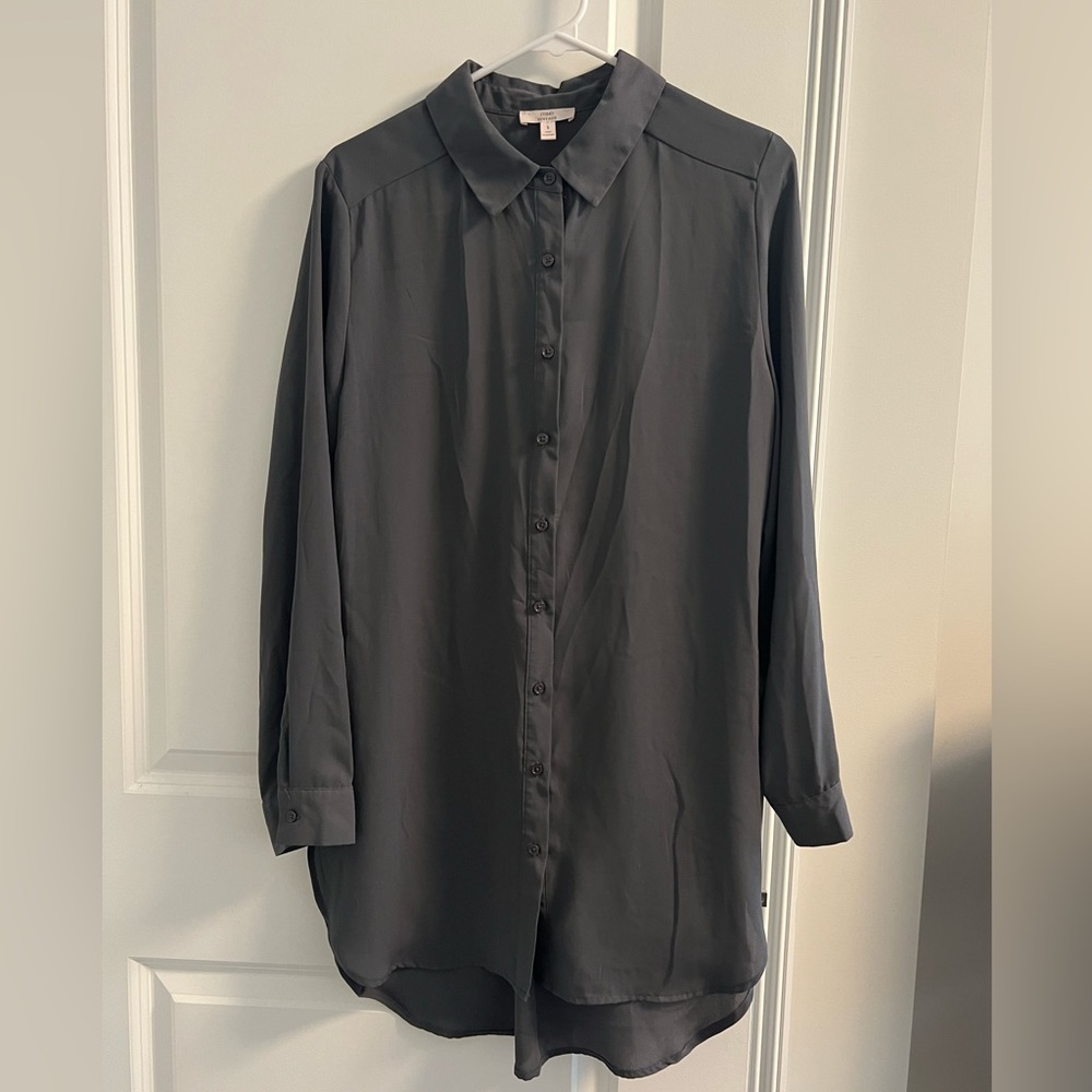 Grey shirt dress - Como Vintage